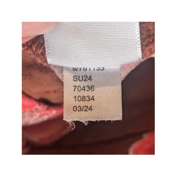 LOFT Boho Floral Linen Blend Wide-Leg Pants | Retro 70s Style Statement *SZM - Picture 11 of 11